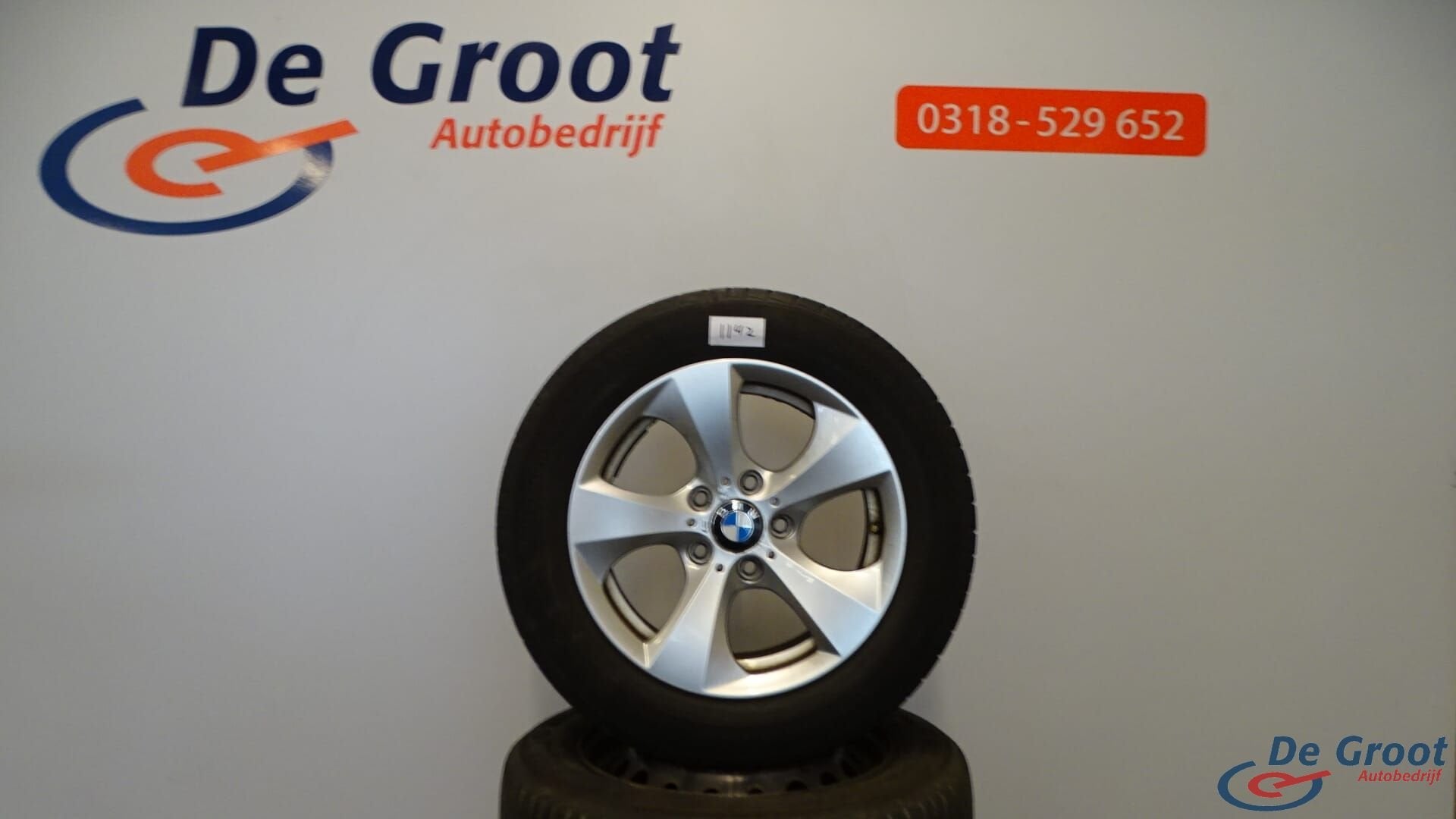Winterbanden/ winterwielen 205/60/16 BMW 3-Serie, Ophalen, Gebruikt, -, Banden en Velgen