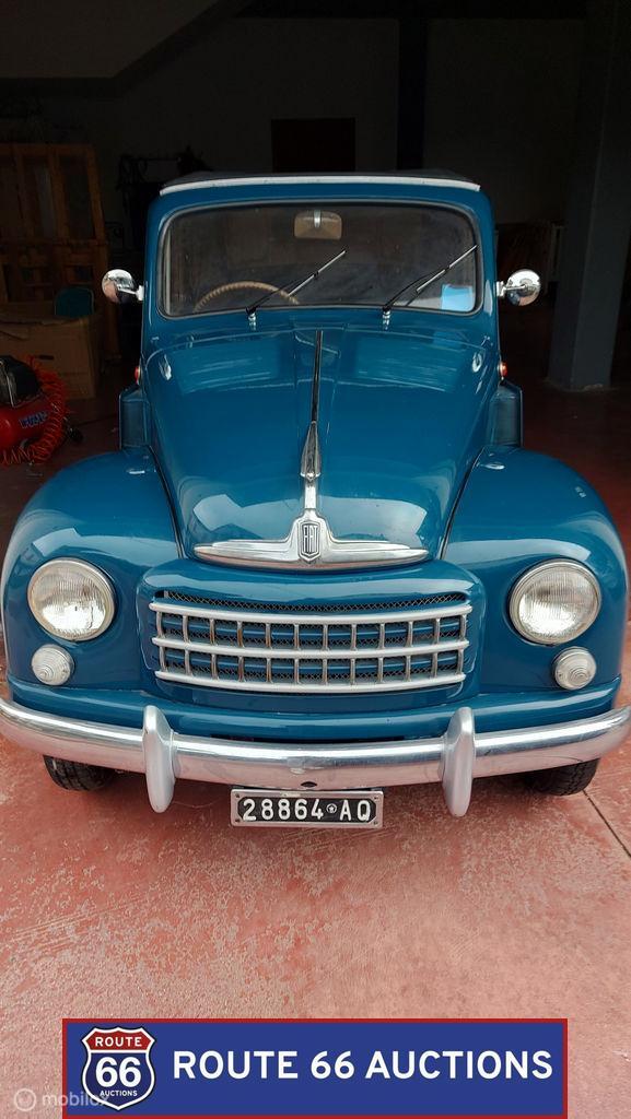 Fiat 500 C Topolino | 1949 | Route 66 Auctions, Overige carrosserieën, Zwart, Bedrijf, Handgeschakeld