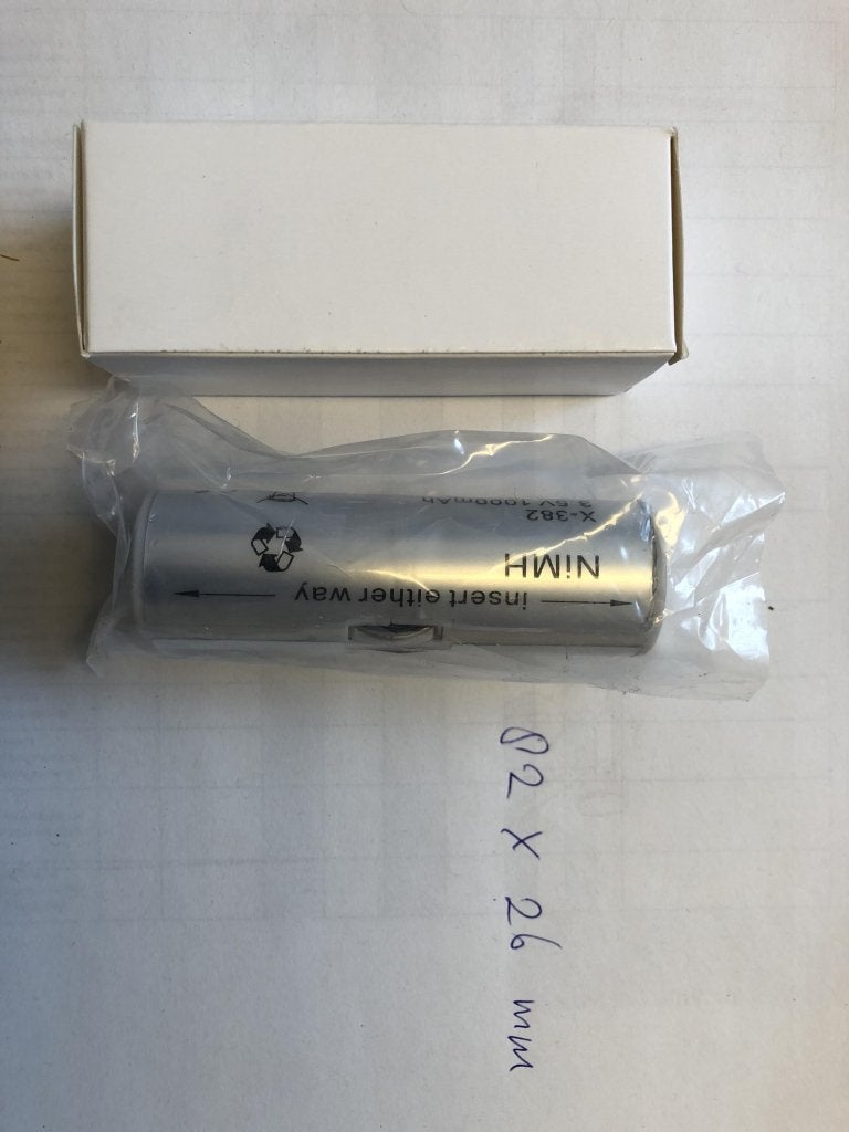 Oplaadbare batterij Type Heine X-382, Niet ingevuld, Niet ingevuld, Niet ingevuld