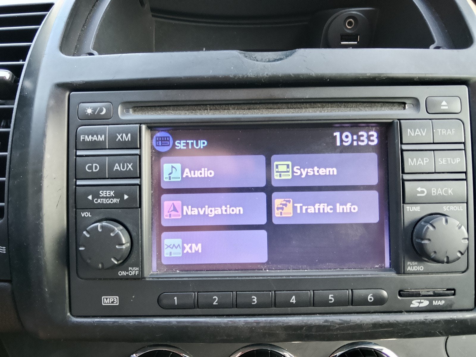 Nissan Connect 1 radio navigatie. * code vrij! *, Ophalen of Verzenden, Zo goed als nieuw