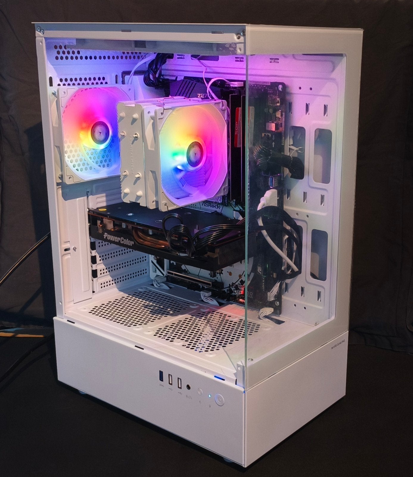 Gaming PC | RX 5700 | Core I7 | 16GB Ram, Ophalen, 1,256 TB, Zelf gebouwde pc, Refurbished