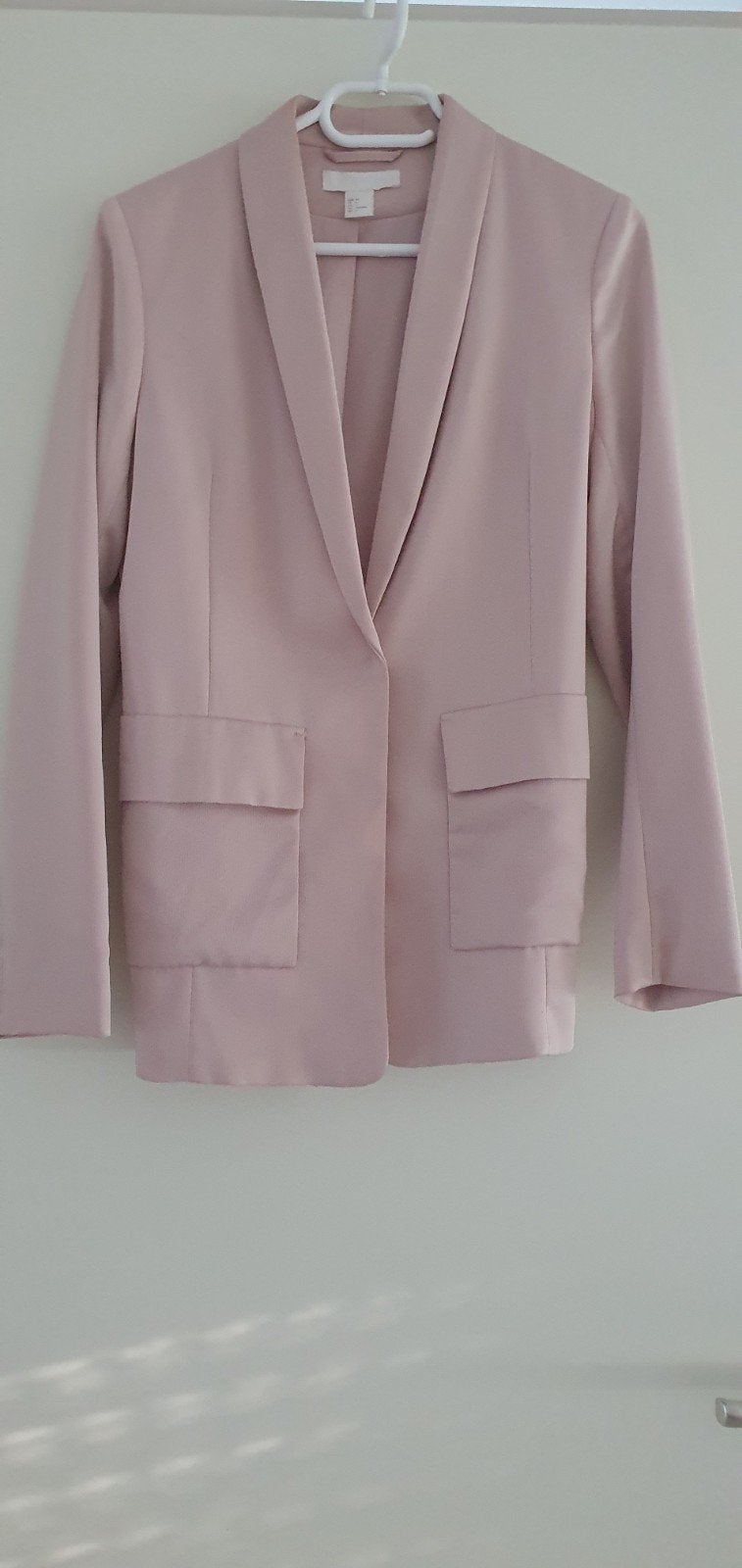 Roze H&M Blazer Maat 36, H&M, Ophalen of Verzenden, Zo goed als nieuw, Jasje