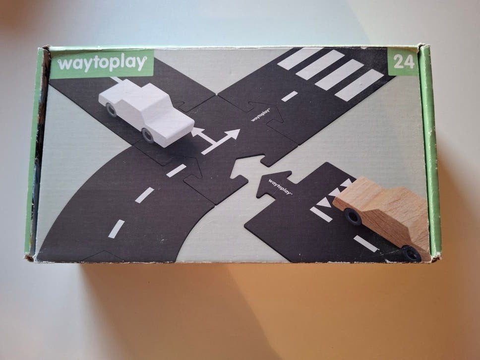 Waytoplay, wegdelen speelgoed puzzel, Ophalen of Verzenden, 10 tot 50 stukjes, Zo goed als nieuw, 6 maanden tot 2 jaar