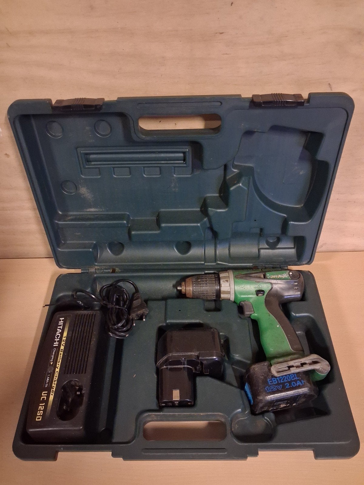 Hitachi, Ophalen of Verzenden, Gebruikt, Boor- en Schroefmachine
