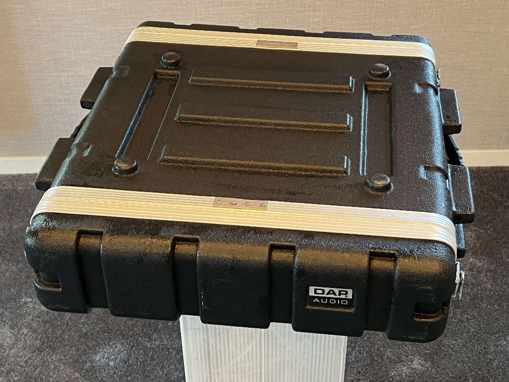 DAP ABS 19-inch kunststof case 2 HE, Ophalen, Zo goed als nieuw, Overige instrumenten, Flightcase