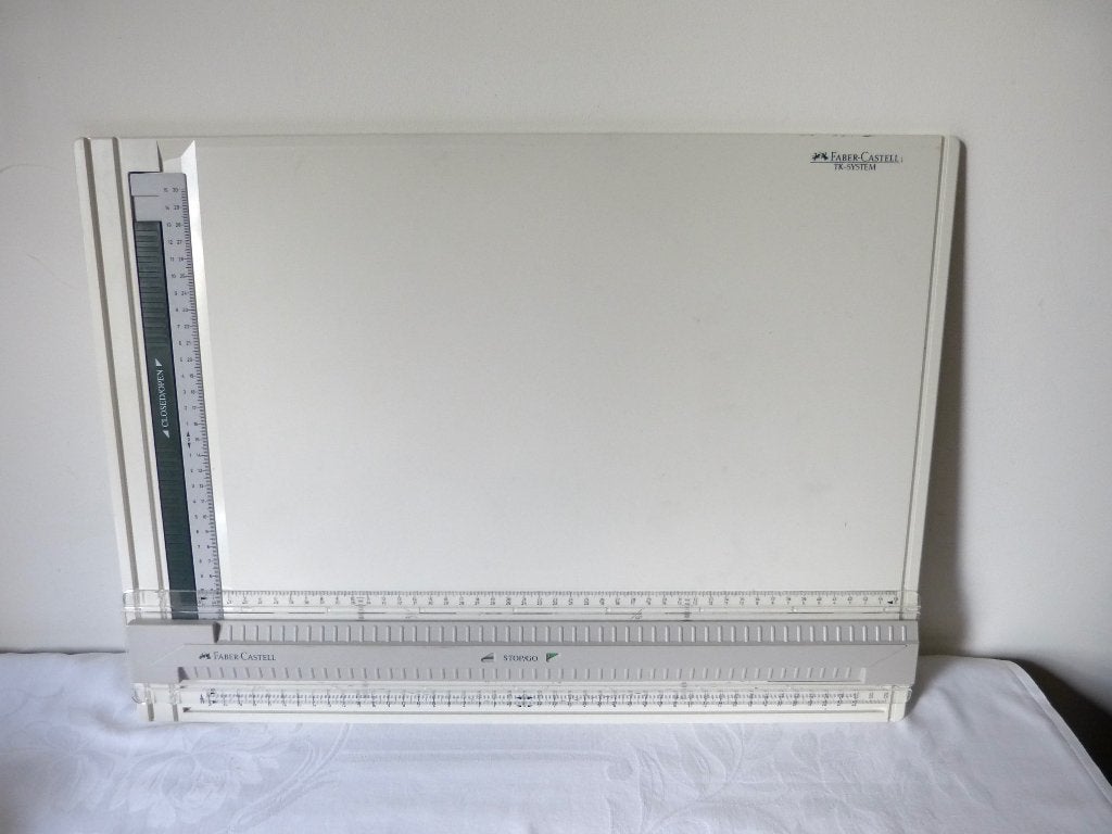Faber Castell tekenbord, A3. in koffer, Ophalen of Verzenden, Zo goed als nieuw, Minder dan 130 cm