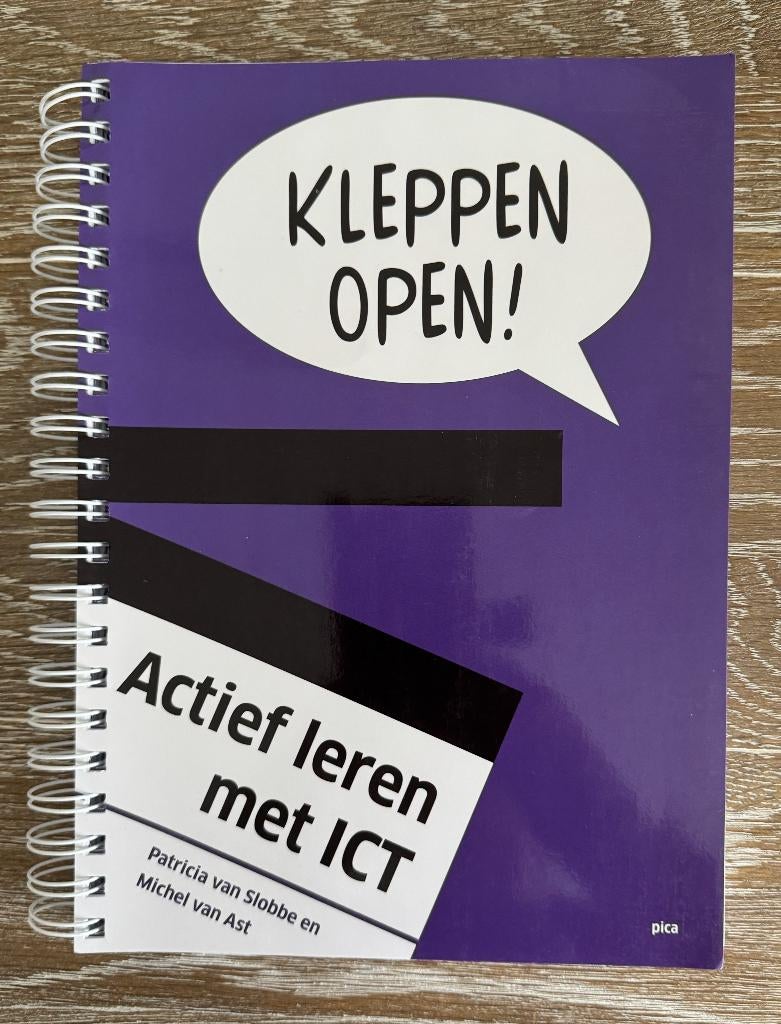 Kleppen open! – Actief leren met ICT, Ophalen of Verzenden, Alpha, Zo goed als nieuw, HBO