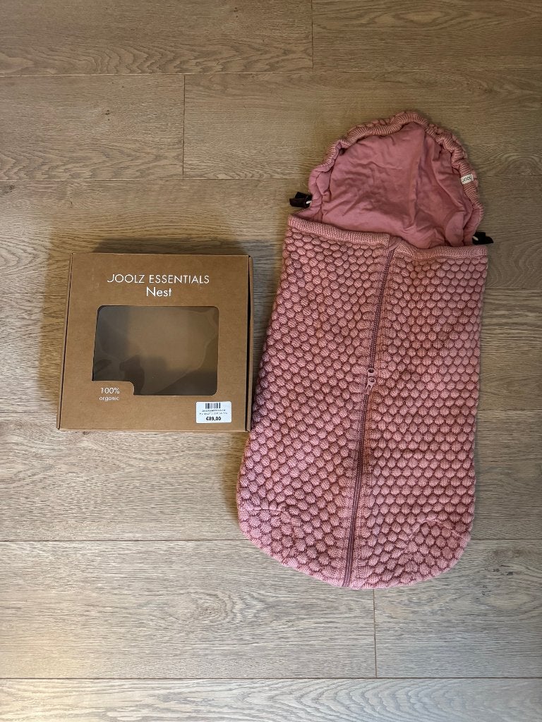 Joolz Essentials Honeycomb nest roze, Ophalen of Verzenden, Zo goed als nieuw, Minder dan 70 cm, Slaapzak