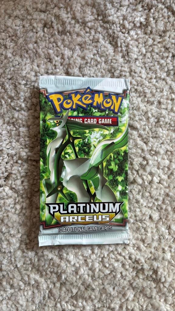 Pokémon Platinum Arceus verpakking, Ophalen of Verzenden, Zo goed als nieuw