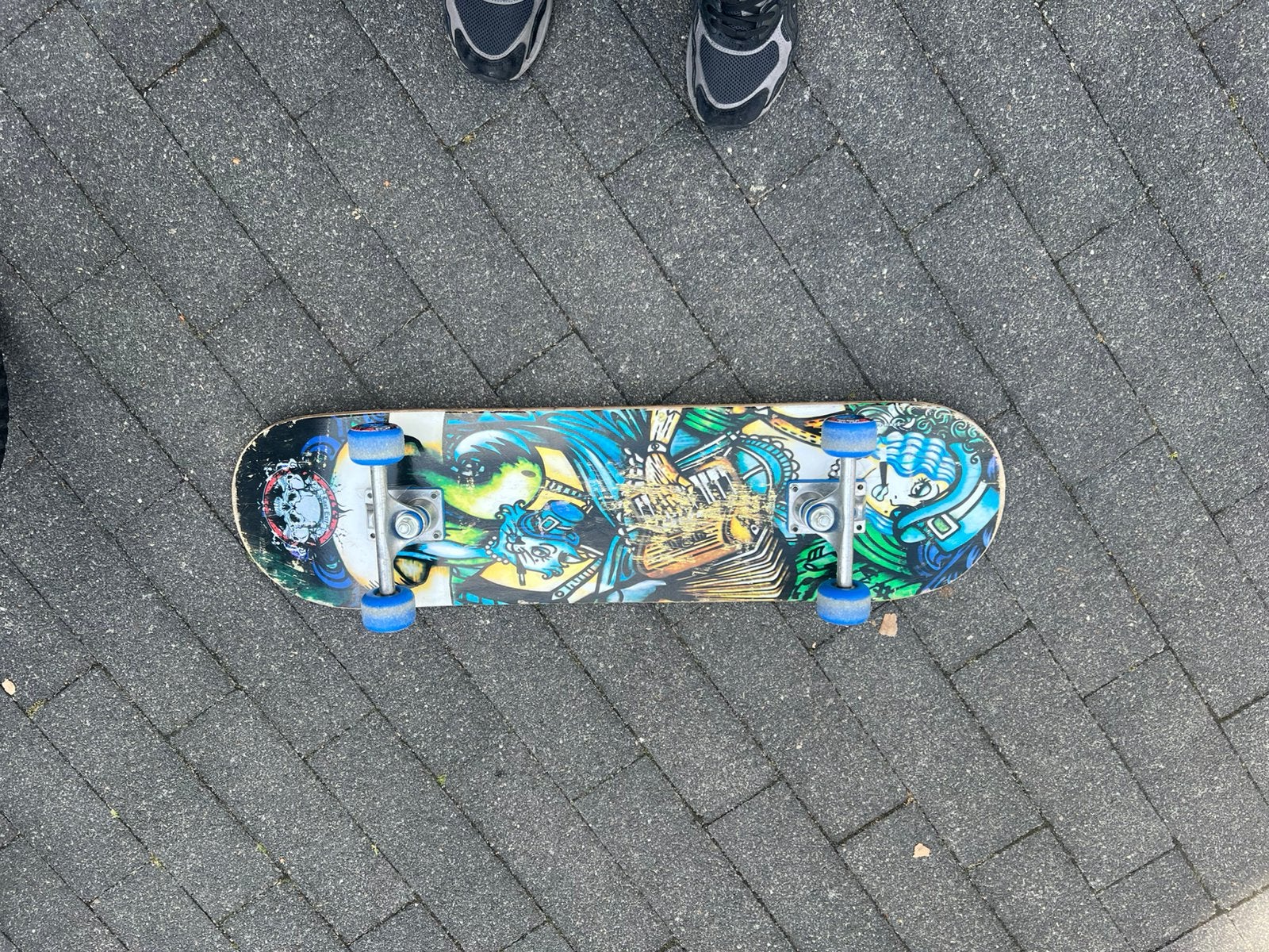 Skatebord, Ophalen of Verzenden, Zo goed als nieuw