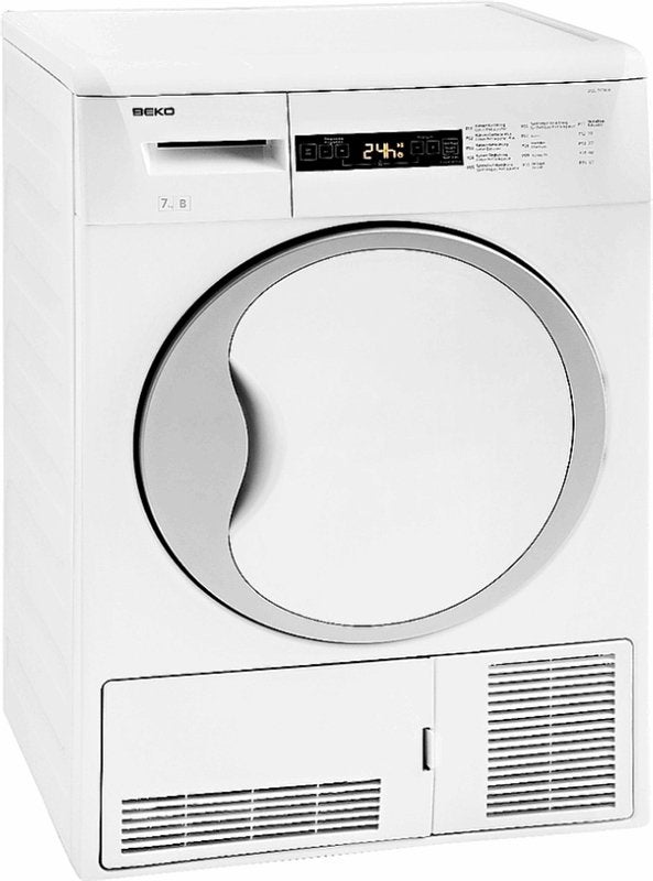 Beko condensdroger 7 kg - Energiezuinig, Ophalen, 6 tot 8 kg, Gebruikt, Energieklasse A of zuiniger