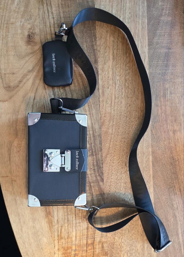 Lord Culture Kleine Messenger Bag, Ophalen of Verzenden, Zo goed als nieuw, Zwart, Overige merken
