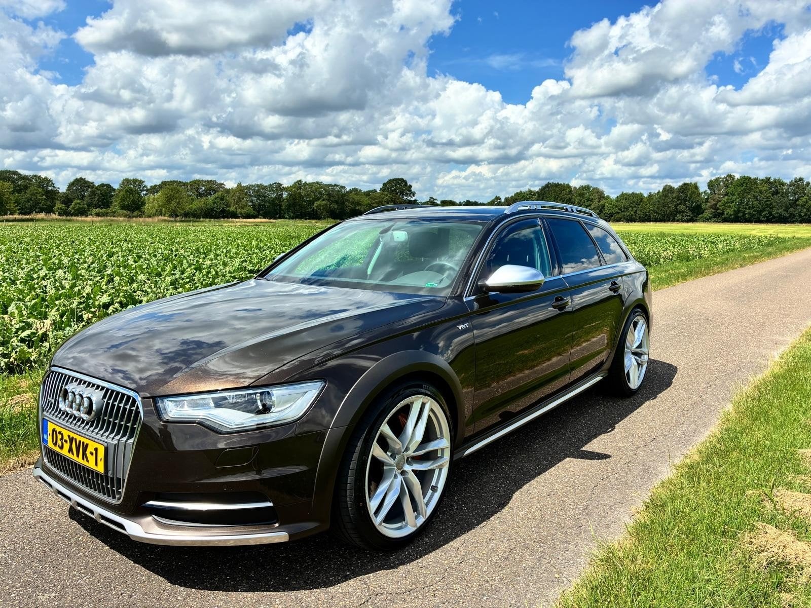 Audi A6 3.0 TDI Quattro 180KW S-tronic 2012 Bruin, Automaat, Bruin, 2500 kg, Stationwagon