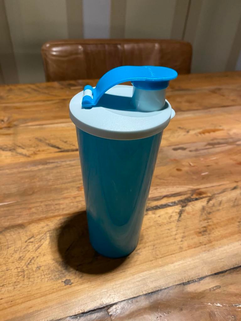 Tupperware drinkbeker, Huis en Inrichting, Keuken | Tupperware, Ophalen of Verzenden, Blauw, Overige typen