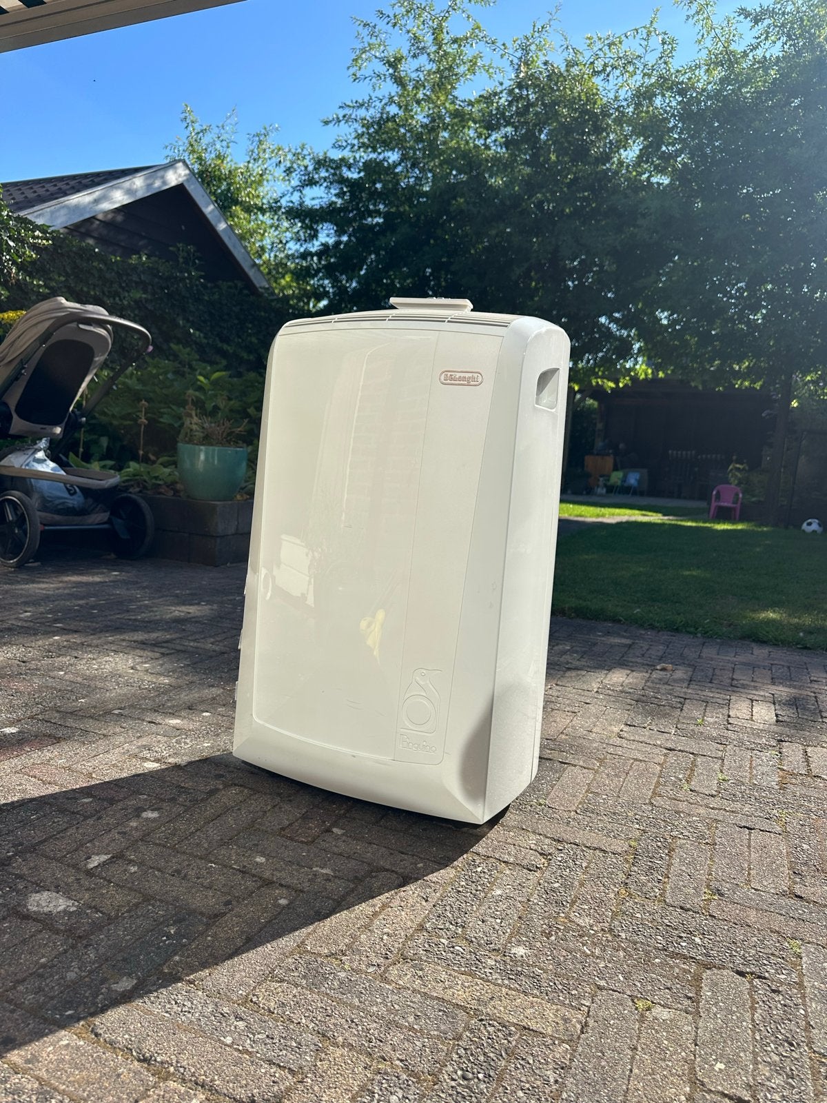 De'Longhi PAC N82ECO Mobiele Airco met Luchtslang, Witgoed en Apparatuur, Airco's, Zo goed als nieuw, Mobiele airco, 60 tot 100 m³
