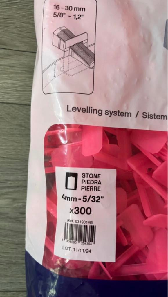 Tegel nivelleersysteem clips en wiggen, Overige materialen, Overige typen, Nieuw, Ophalen of Verzenden