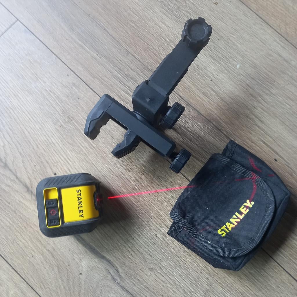 Stanley Cubix laser waterpas, Ophalen of Verzenden, Zo goed als nieuw