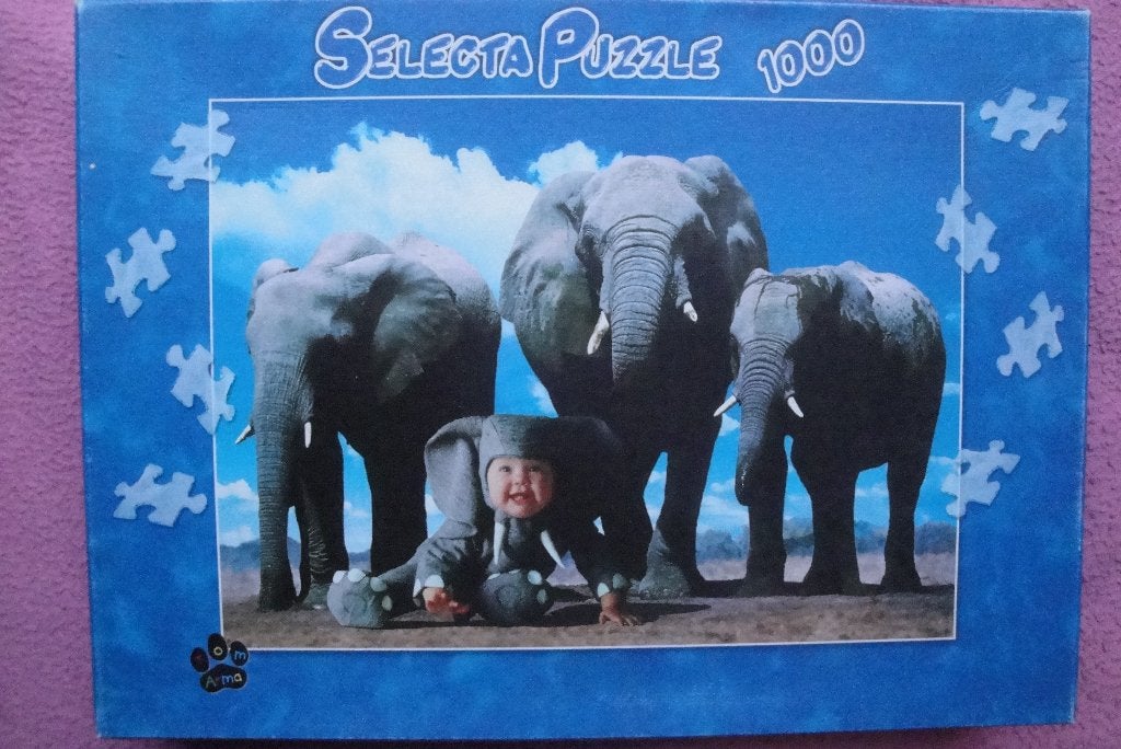 SELECTA  COLLECTION PUZZLE 1.000 stukjes voor 2,50euro, Hobby en Vrije tijd, Denksport en Puzzels, Ophalen of Verzenden, 500 t/m 1500 stukjes
