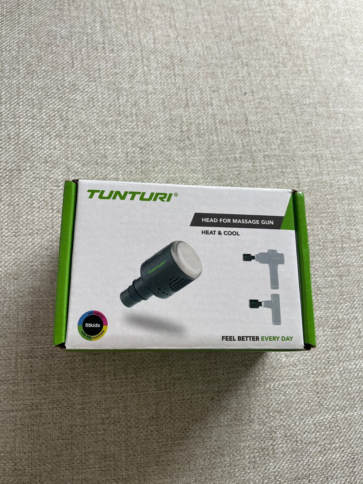 Tunturi Massage Gun Opzetstuk - Warmte & Koude Therapie, Ophalen of Verzenden, Nieuw, Apparaat