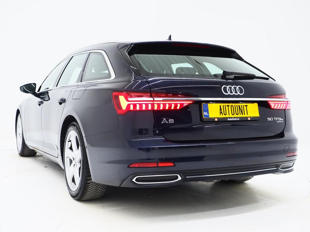 Audi A6 Avant 50 TFSI e quattro S-Line Edition | Leder | Ada, Automaat, 77 km/l, Gebruikt, Zwart