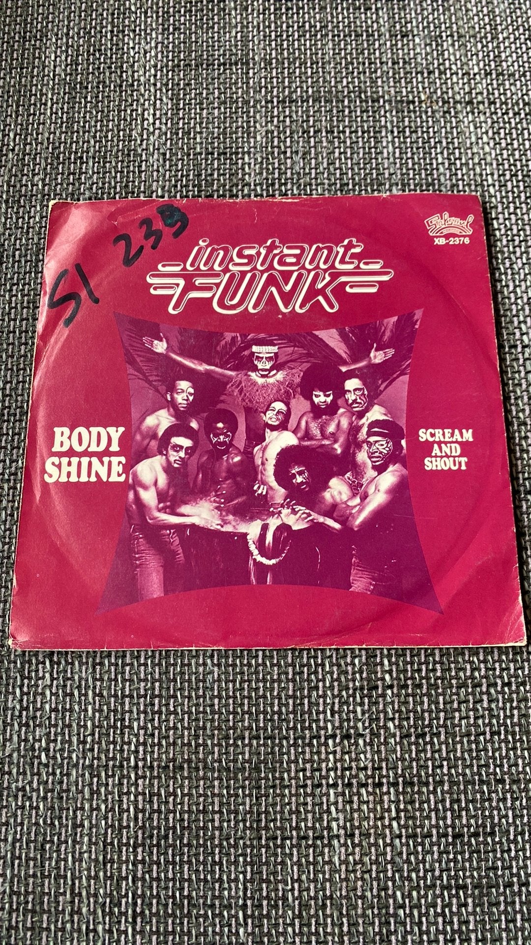 Vinyl single Instant Funk - Bodyshine, Ophalen of Verzenden, Zo goed als nieuw, R&B en Soul