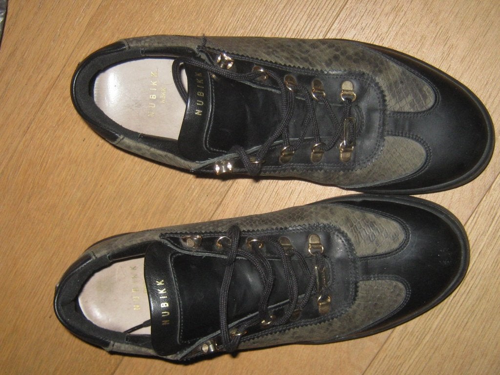 NUBIKK LEREN SCHOENEN/ SNEAKERS MAAT 39, Overige kleuren, NUBIKK., Ophalen of Verzenden, Sneakers of Gympen