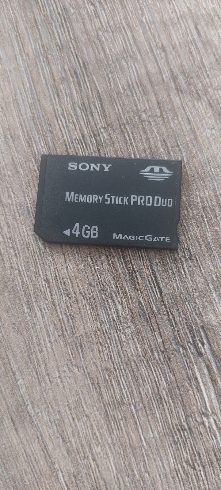 Sony Memory Stick PRO Duo 4 GB, Gebruikt, Memory stick, Ophalen of Verzenden, Sony