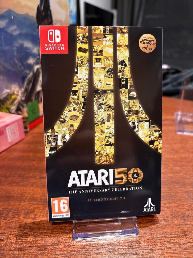Atari 50 The Anniversary Celebration Steelbook Edition Switc, Spelcomputers en Games, Overige genres, 1 speler, Eén computer, Ophalen of Verzenden