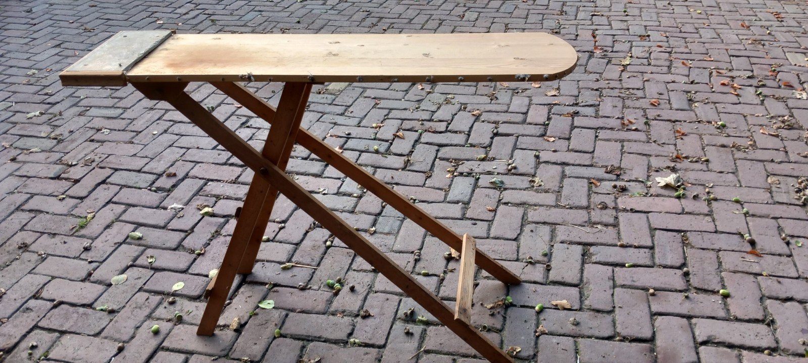 Oude houten strijkplank - Nostalgische decoratie, Ophalen