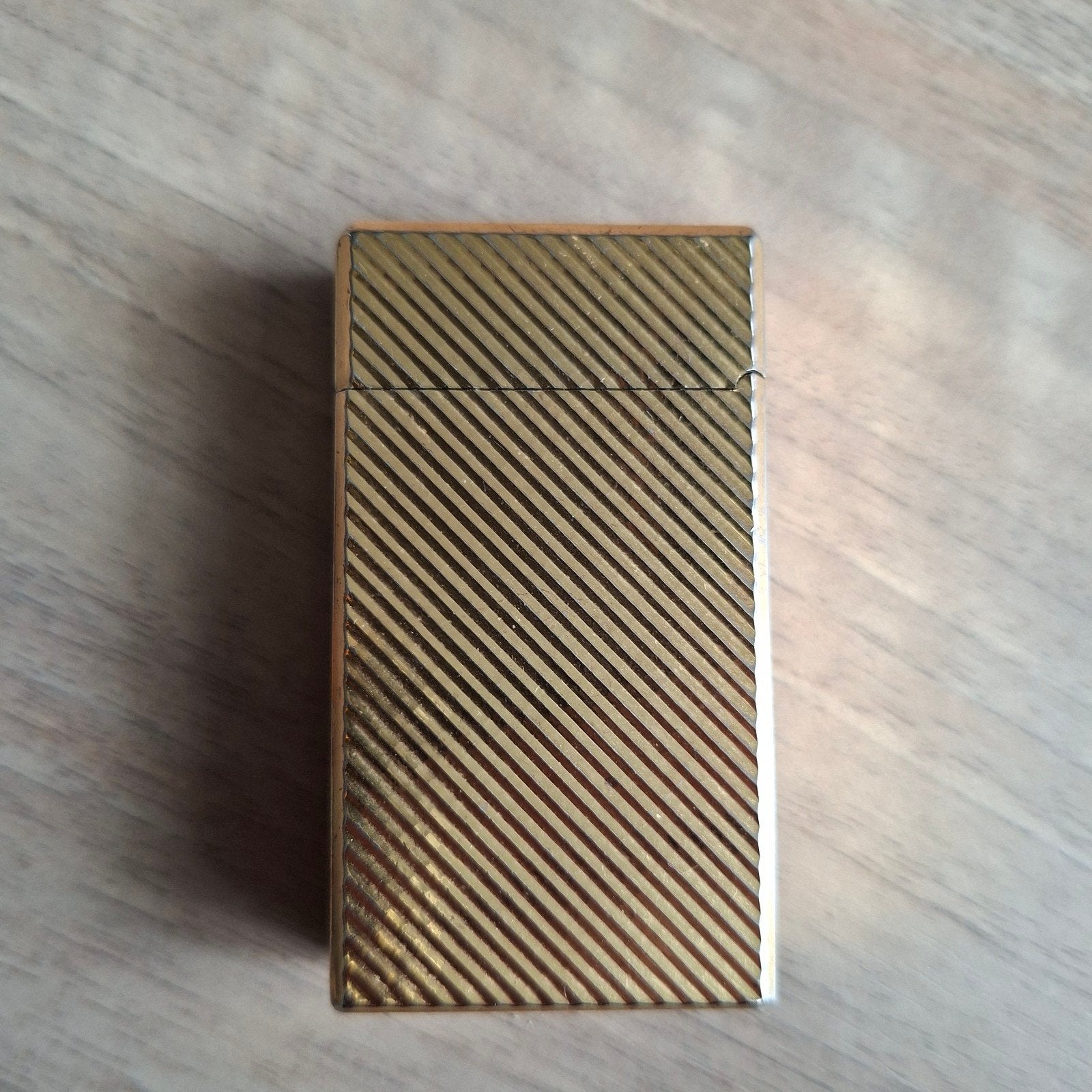 Vintage Zaïma Saphir Aansteker Goudkleurig, Ophalen of Verzenden