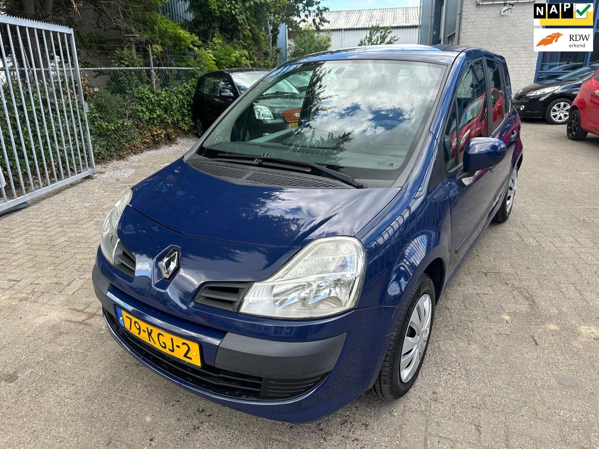 Renault Grand Modus 1.6-16V Expression AUTOMAAT, Trekhaak, A, Auto's, Stof, Gebruikt, 4 cilinders, Startonderbreker