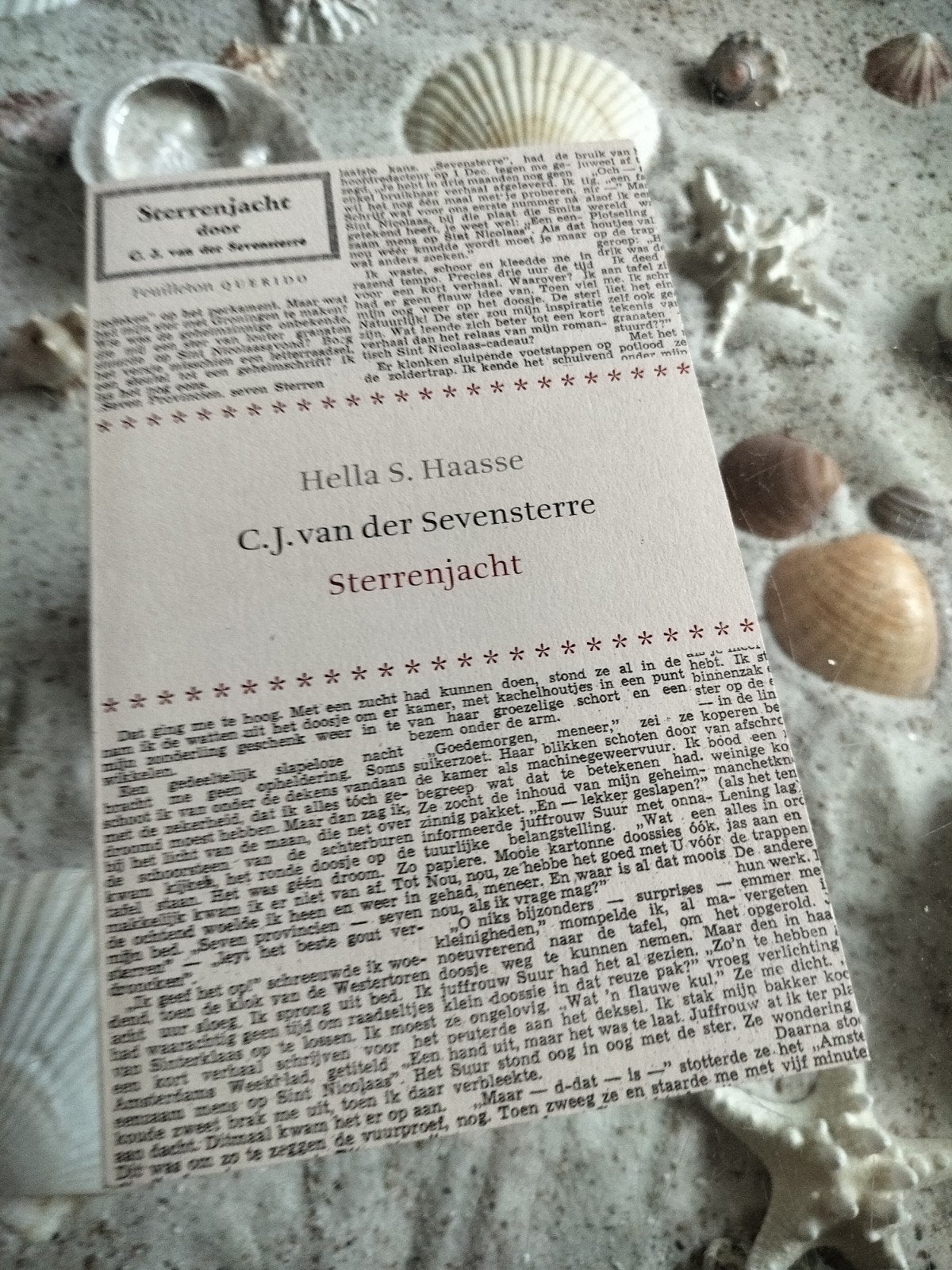 Hella S Haasse / C.J. van der Sevensterre - Sterrenjacht, Boeken, Ophalen of Verzenden, Zo goed als nieuw, C.J. van der Sevensterre; Hella S. Haasse
