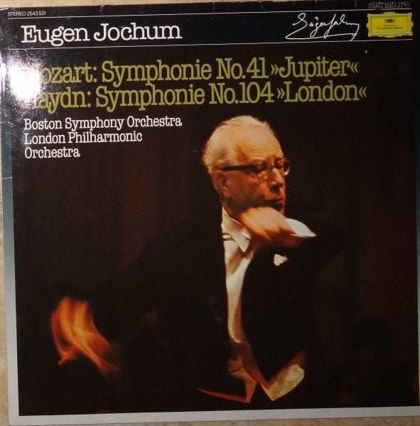 LP - Mozart * Haydn - Eugen Jochum, LP, Ophalen of Verzenden, Zo goed als nieuw, Orkest of Ballet