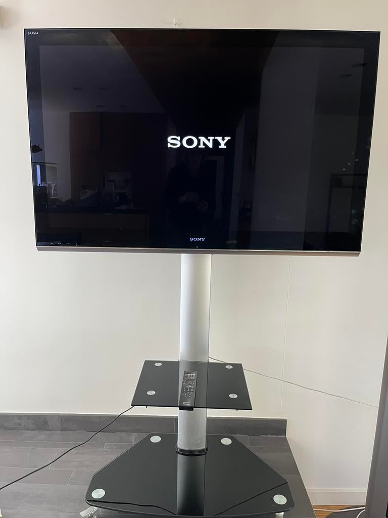 Sony TV / presentatiescherm 52 ‘’, evt met TV vloerstandaard, Ophalen, Gebruikt, 50 Hz, Sony