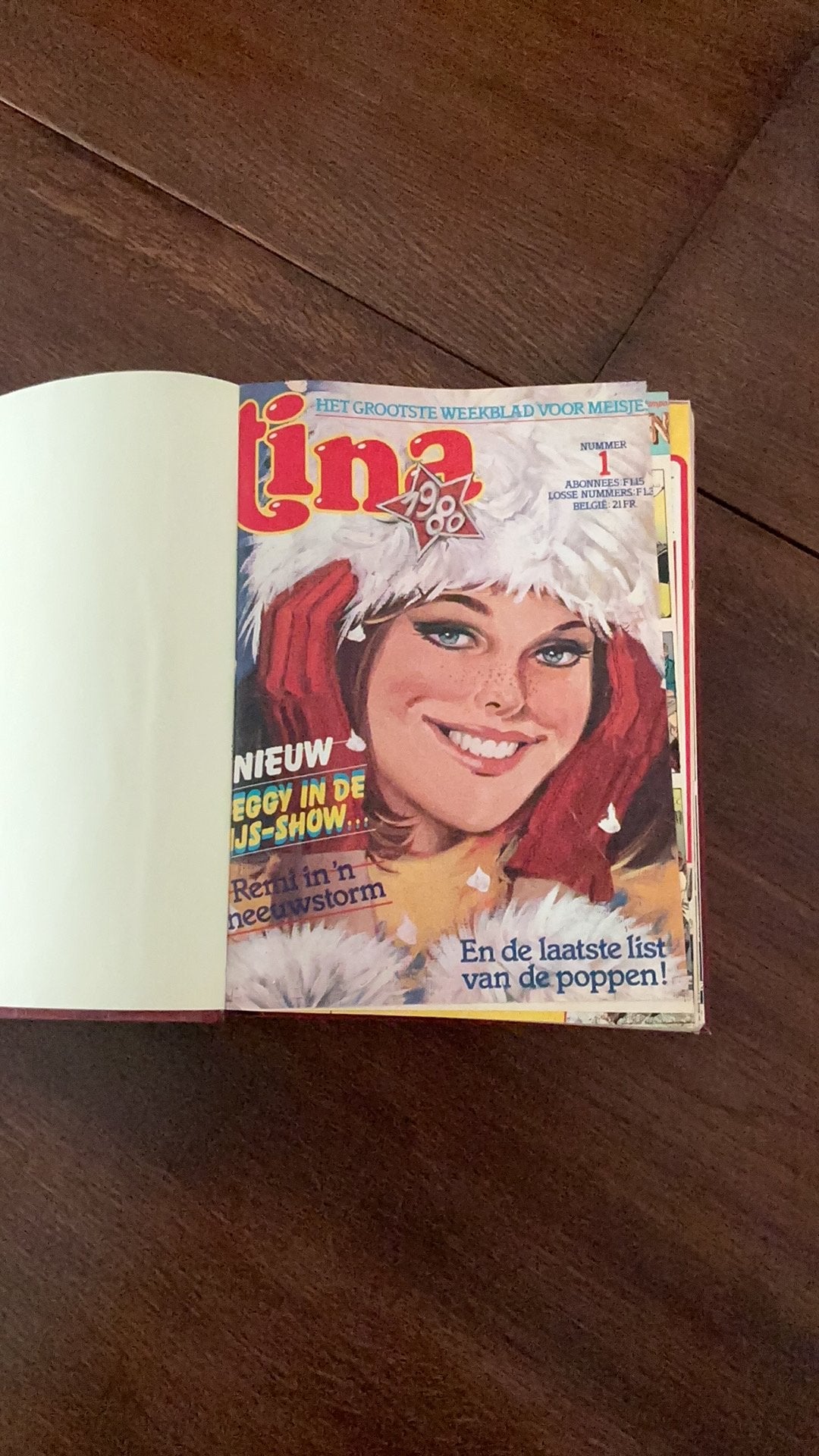Meisjes weekblad, Ophalen, Zo goed als nieuw