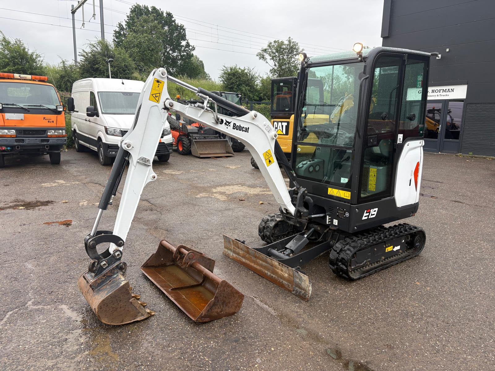 Bobcat E19 Zo goed als nieuw!! Minigraver TOP MACHINE!!!, Ophalen, Graafmachine