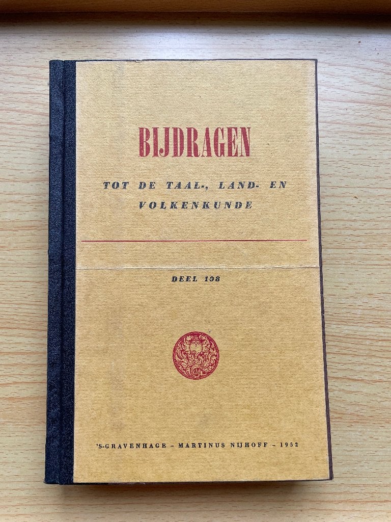 Bijdragen tot de Taal-, Land- en Volkenkunde 108, Ophalen of Verzenden, Gelezen, Diverse auteurs