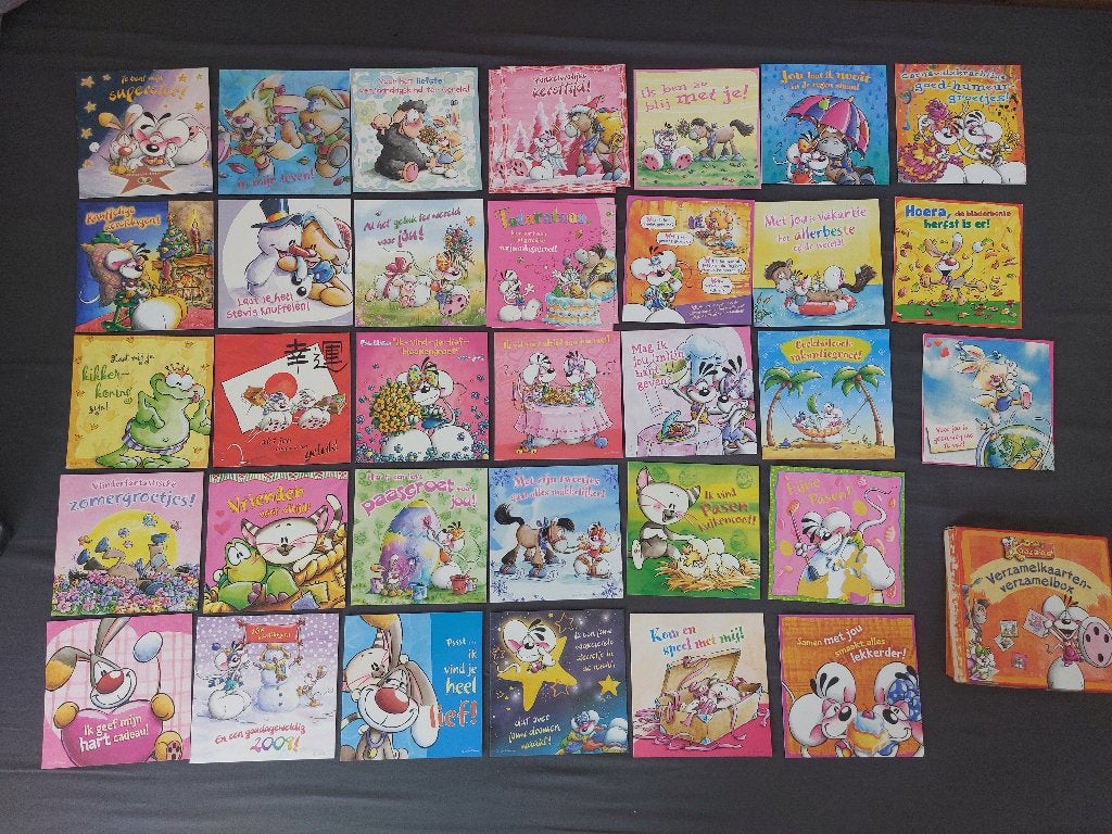 Diddl kaarten, Verzamelen, Diddl, Ophalen of Verzenden, Diddl, Zo goed als nieuw, Papier, Kaart of Schrift