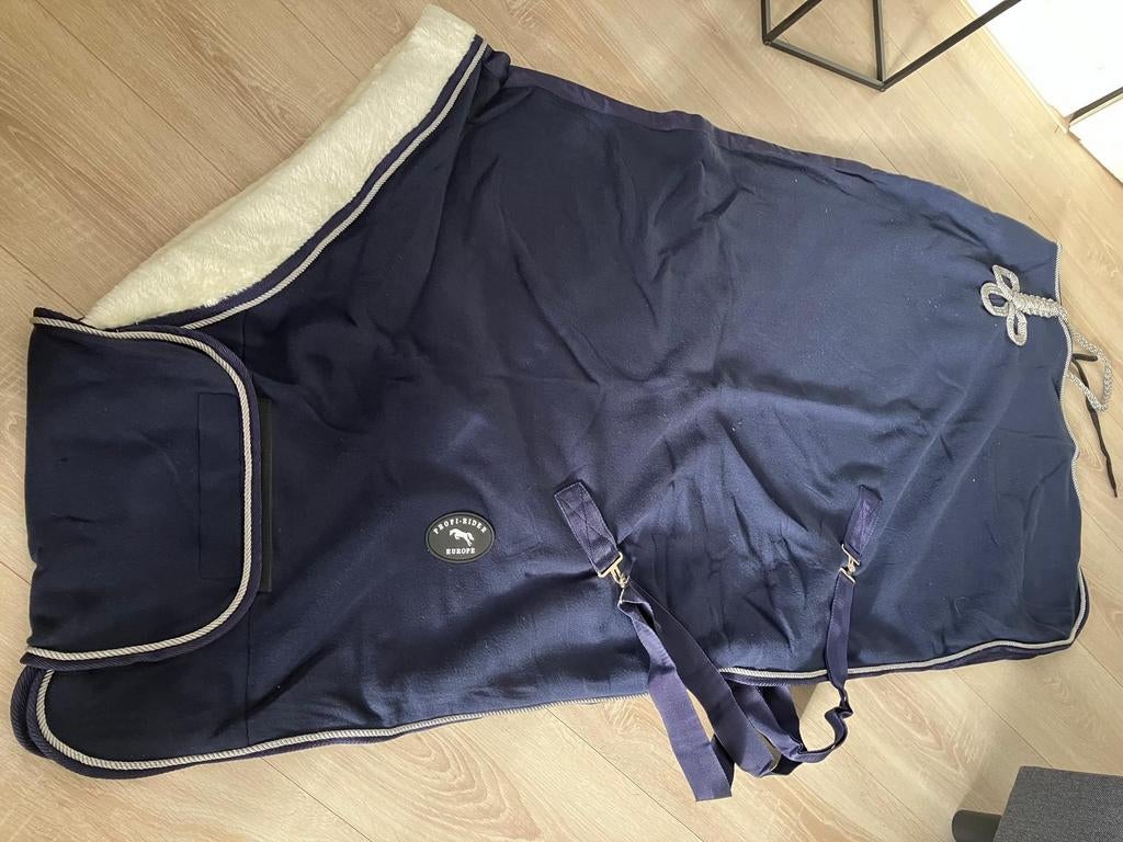 Nwe Profi-Rider luxe fleecedeken met bontkraag, Dieren en Toebehoren, Paarden en Pony's | Dekens en Dekjes, Ophalen of Verzenden