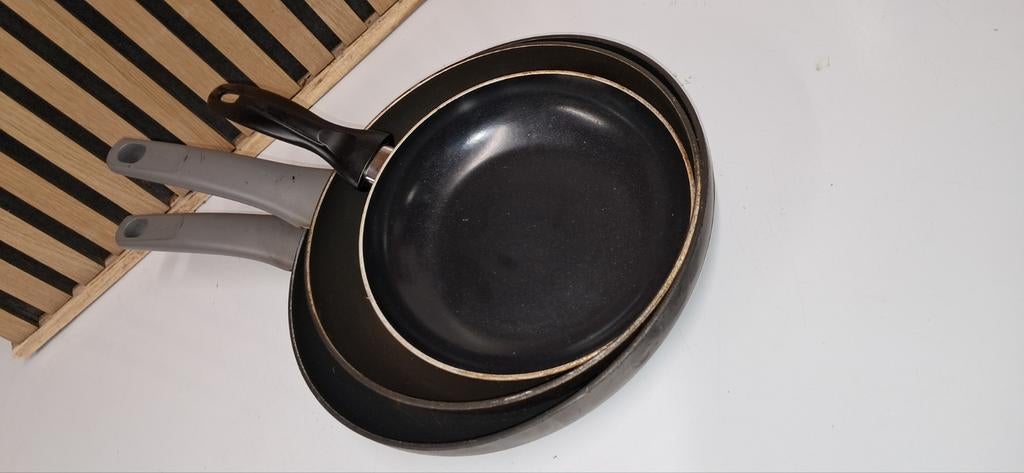 Koekenpan, Ophalen of Verzenden, Gebruikt, Aluminium, Koekenpan of Braadpan