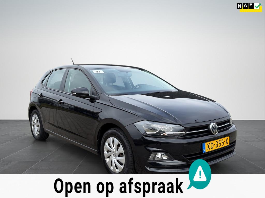 Volkswagen Polo 1.0 TSI Comfortline Airco|Carplay|Adaptive, Voorwielaandrijving, Euro 6, Zwart, Origineel Nederlands