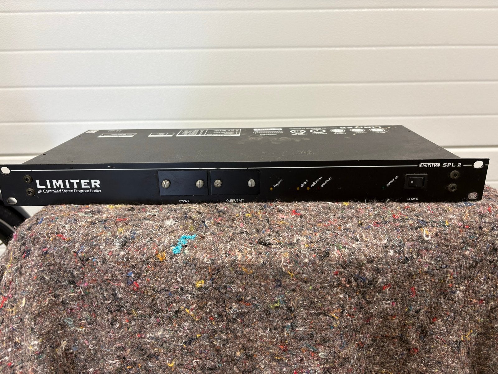 DATEQ SPL 2 Limiter, Ophalen of Verzenden, Gebruikt, Audio