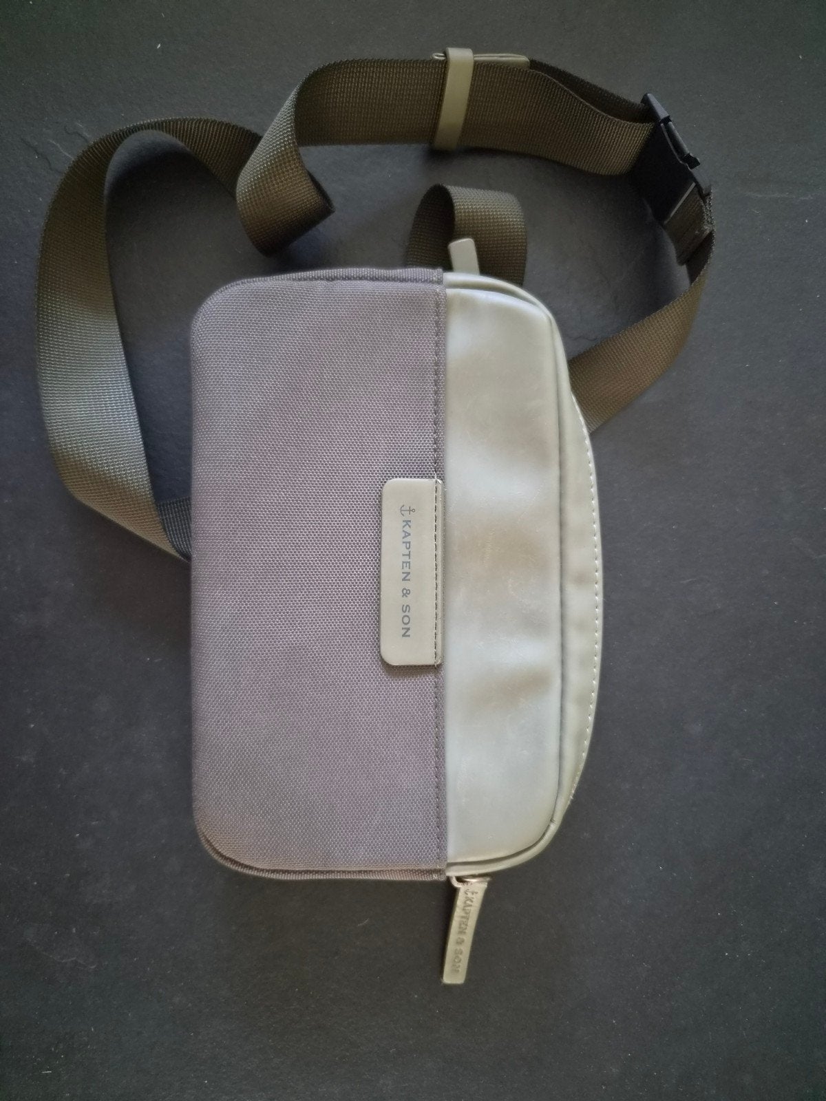 Kapten & Son Habo Crossbody Tas - Muted Forest Green, Ophalen, Gebruikt, Groen, Schoudertasje