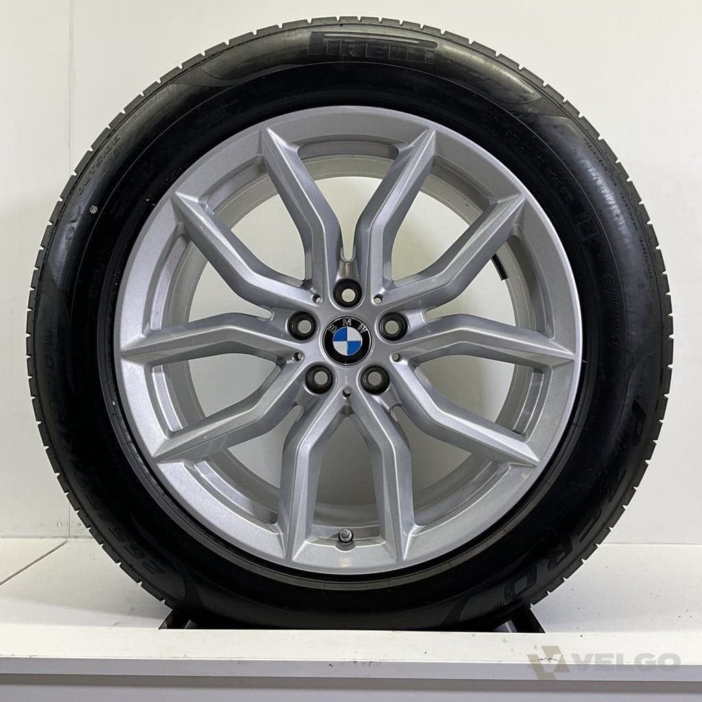 BMW X5 G05 EN X6 G06 SET VELGEN+ZOMERBANDEN 19 INCH 734 *, 19 inch, Gebruikt, Banden en Velgen, Info@velgo.nl
