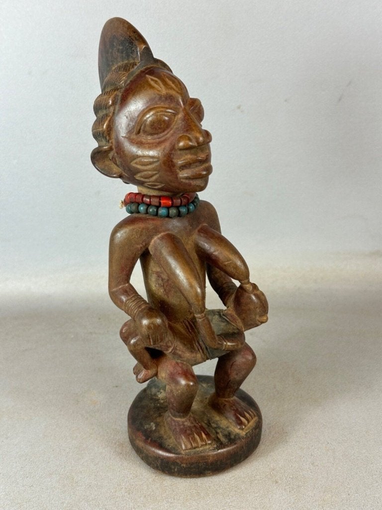 24  afrikaanse top beelden Brons en hout, Antiek en Kunst, Ophalen