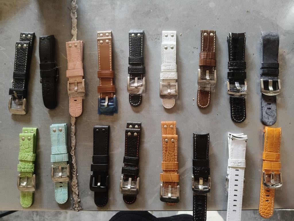 Tw steel orginele bandjes 22mm., Sieraden, Tassen en Uiterlijk, Horloges | Heren, Ophalen of Verzenden, Nieuw, Leer, Overige merken