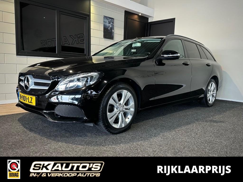 Mercedes-benz C-KLASSE 180 PRESTIGE l CRUISE l LED l ELEK KL, Automaat, 745 kg, Achterwielaandrijving, Euro 6