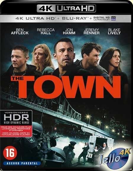 Blu-ray 4K: The Town (2010 Ben Affleck, Rebecca Hall) NL, Ophalen of Verzenden, Nieuw in verpakking, 4K Ultra HD Blu-ray, Thrillers en Misdaad