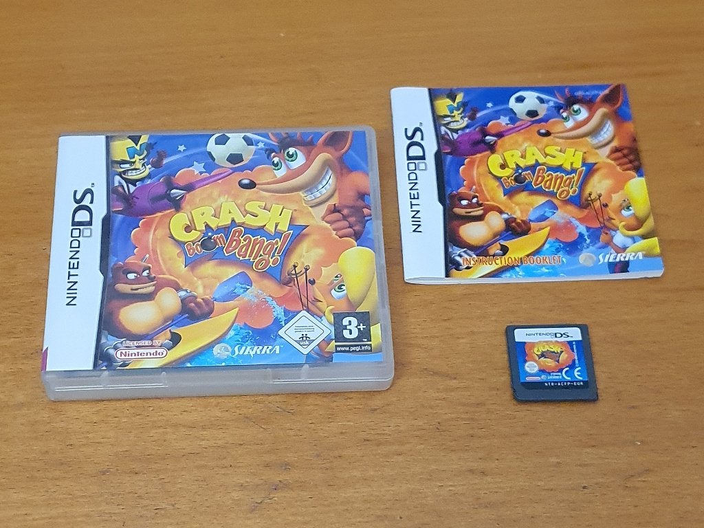 DS | Crash Boom Bang, Avontuur en Actie, Gebruikt, 1 speler, Ophalen of Verzenden