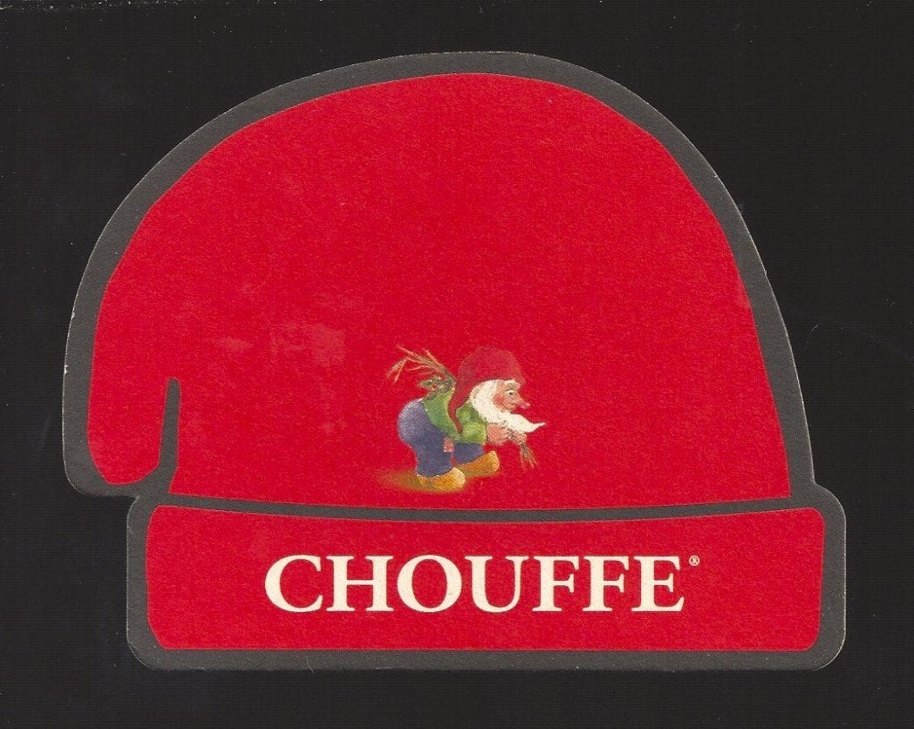 Bierviltje - Chouffe - muts - 2023 - NIEUW, Ophalen of Verzenden, Nieuw, Viltje(s), Overige merken